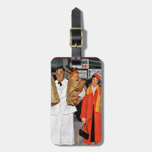 Étiquette À Bagage Sac complètement de problème