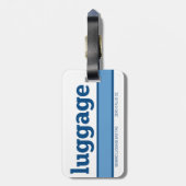 Étiquette À Bagage Sac de bagages générique (Dos Vertical)