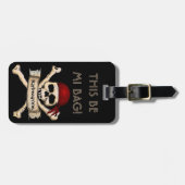 Étiquette À Bagage Sac de MI (Devant horizontal)