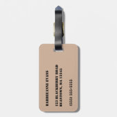 Étiquette À Bagage Sac de MI (Dos Vertical)