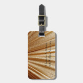 Étiquette À Bagage Sac du 50e anniversaire du Mariage d'or (Devant Vertical)