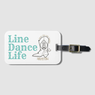 Étiquette À Bagage Sac fourre-tout de vie de la danse de ligne