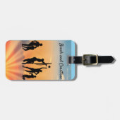 Étiquette À Bagage Sac fourre-tout Sunset Spike (Devant horizontal)