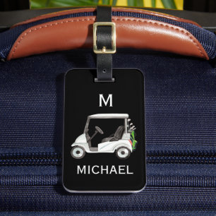 Étiquette À Bagage Sac personnalisé pour homme avec monogramme et nom