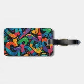 Étiquette À Bagage Sacoches Haut De Gamme : Là Où Le Style Répond Fon (Dos horizontal)