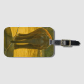 Étiquette À Bagage Sagesse des éléphants d'or - faune majestueuse (Devant Horizontal)