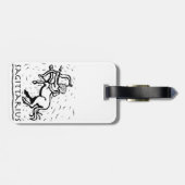 Étiquette À Bagage Saggitarius Anniversaire Année Signe astrologique (Dos horizontal)