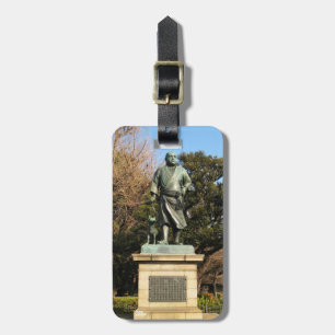 Étiquette À Bagage Saigo Takamori (Le Dernier Samurai) & Statue du Ch