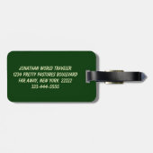 Étiquette À Bagage Saint Anthony (Dos horizontal)