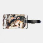 Étiquette À Bagage Saint Antoine de Padoue (Dos horizontal)