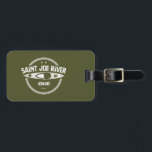 Étiquette À Bagage Saint Joe River Idaho Kayak<br><div class="desc">La rivière St. Joe,  "Shadowy",  coule sur les pentes ouest de la chaîne de montagnes Bitterroot depuis ses sources au lac St. Joe,  près de la ligne de l'État Idaho-Montana.</div>