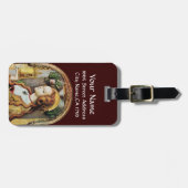 ÉTIQUETTE À BAGAGE SAINT MARY MAGDALENE (Devant horizontal)