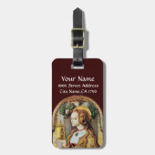 ÉTIQUETTE À BAGAGE SAINT MARY MAGDALENE (Devant Vertical)