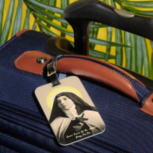 ÉTIQUETTE À BAGAGE SAINT TERESA DES ANDES