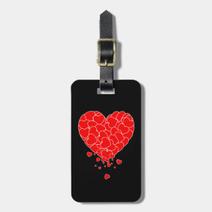 Étiquette À Bagage Saint-Valentin - Coeur de coeur