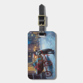 Étiquette À Bagage Saison de Noël de Chesapeake (Devant Vertical)