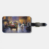 Étiquette À Bagage Saison de Noël maltaise (Dos horizontal)