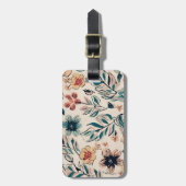 Étiquette À Bagage Saison printemps (Devant Vertical)