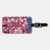 Étiquette À Bagage Sakura Cherry Blossoms embrassés par Sunlight (Devant horizontal)