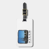 Étiquette À Bagage Salem Massachusetts (Devant Vertical)