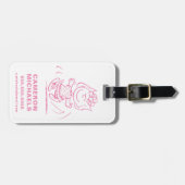 Étiquette À Bagage Sally Brown Dancing (Devant horizontal)