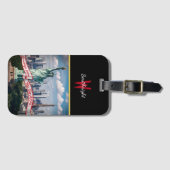 Étiquette À Bagage Salutations De La Grosse Pomme ! (Devant Horizontal)