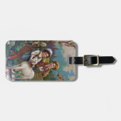 Étiquette À Bagage Salutations de Pâques 1908 (Devant horizontal)