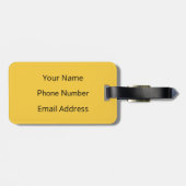 Étiquette À Bagage Salutations de St Cloud, MI (Dos horizontal)