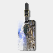 Étiquette À Bagage Salzbourg Autriche Panorama (Devant Vertical)