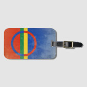 Étiquette À Bagage Sami (Devant Horizontal)