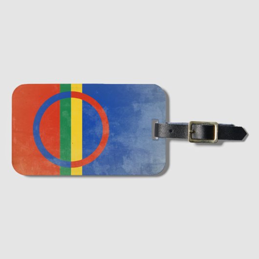 Étiquette À Bagage Sami (Devant Horizontal)