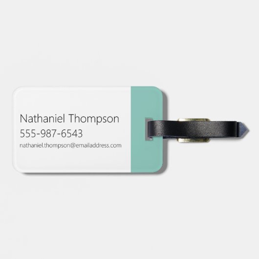 Étiquette À Bagage Samurai Jack Energy Graphic (Dos horizontal)