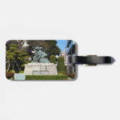 Étiquette À Bagage Samurai Kamakura Gongoro Kagemasa Kabuki Statue (Dos horizontal)