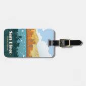 Étiquette À Bagage San Diego, CA (Devant horizontal)