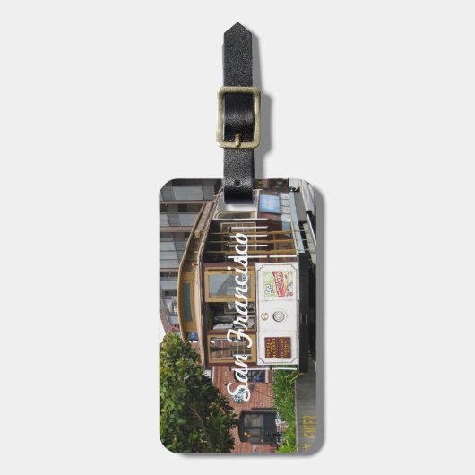 Étiquette À Bagage San Francisco (Devant Vertical)