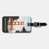 Étiquette À Bagage San Francisco, CA - Golden Gate Bridge (Devant horizontal)