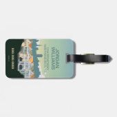 Étiquette À Bagage San Francisco, CA - rangée de carte postale (Dos horizontal)