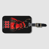 Étiquette À Bagage SANADA YUKIMURA (Red ver.) (Devant Horizontal)