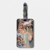 Étiquette À Bagage Sandro Botticelli - Naissance de Vénus - Code QR (Dos Vertical)