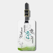 Étiquette À Bagage sans musique, la vie Bb (Devant Vertical)