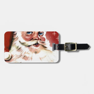 Étiquette À Bagage Santa Noël HO Joyeux Paix Saisons Fête