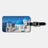 Étiquette À Bagage Santorin Grèce (Devant horizontal)