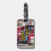 Étiquette À Bagage Sapeurs-pompiers (Dos Vertical)