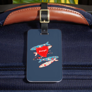 Étiquette À Bagage Sardines portugaises