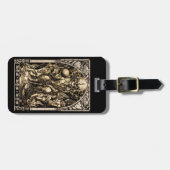 Étiquette À Bagage Satan a couronné (Devant horizontal)