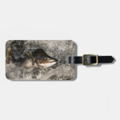 Étiquette À Bagage Saumon de saut (Devant horizontal)