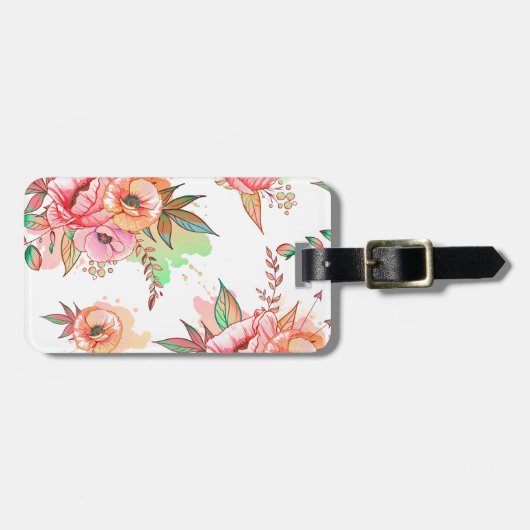 Étiquette À Bagage saute (Devant horizontal)