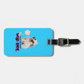 Étiquette À Bagage Sauter sur le côté sauvage (Devant horizontal)