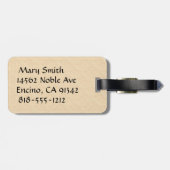 Étiquette À Bagage Sautez-juste le ! Cheval (Dos horizontal)