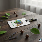 Étiquette À Bagage Save Earth, Save Nature Eco - Friendly